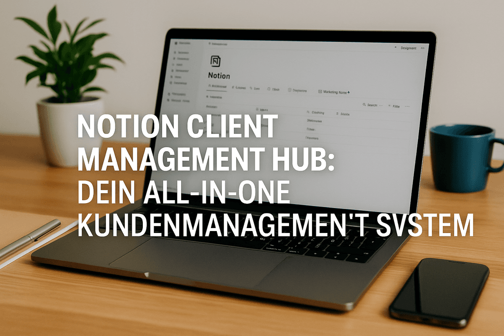 Notion Client Management Hub: Dein All-in-One Kundenmanagement System