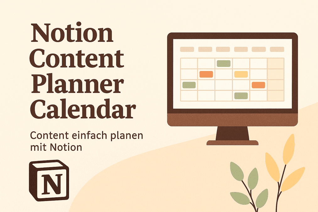 Notion Content Planner & Calendar: Die ultimative Vorlage für Content-Creator